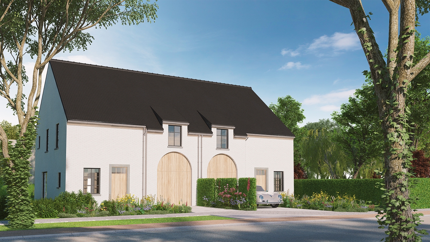 Pastoriestijl Nieuwbouw