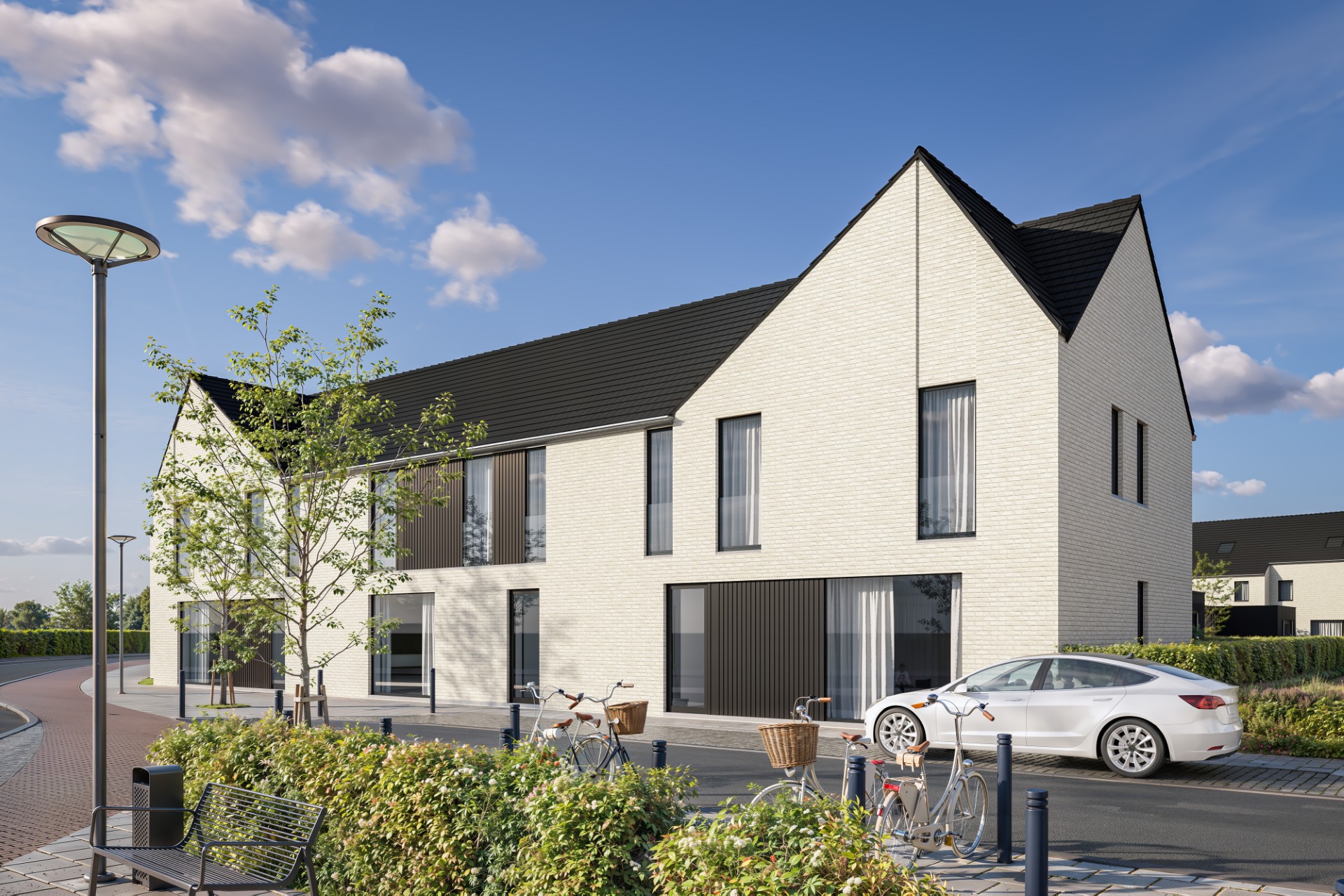 Kleinschalige nieuwe verkaveling