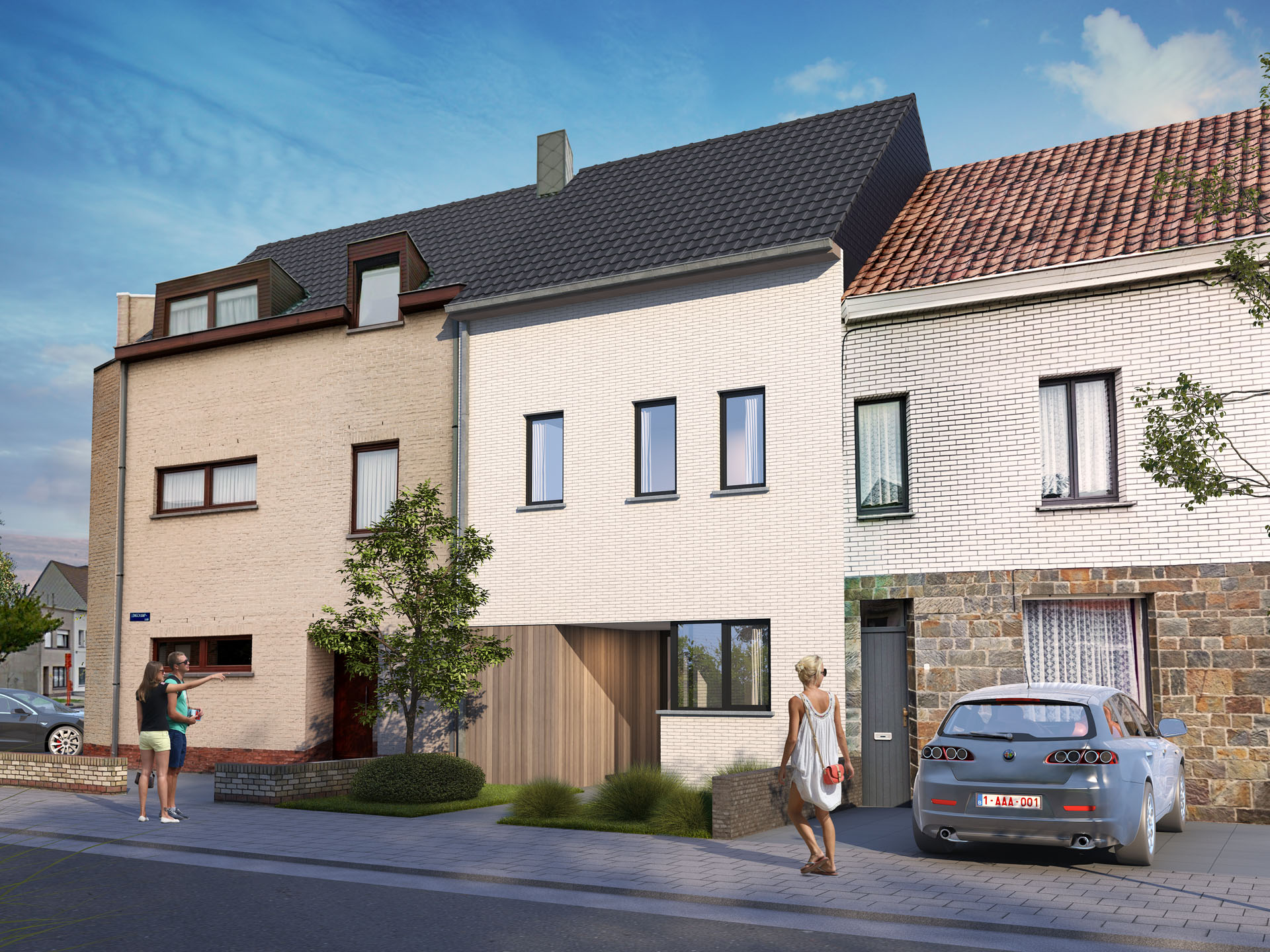 Energiezuinige rijwoning