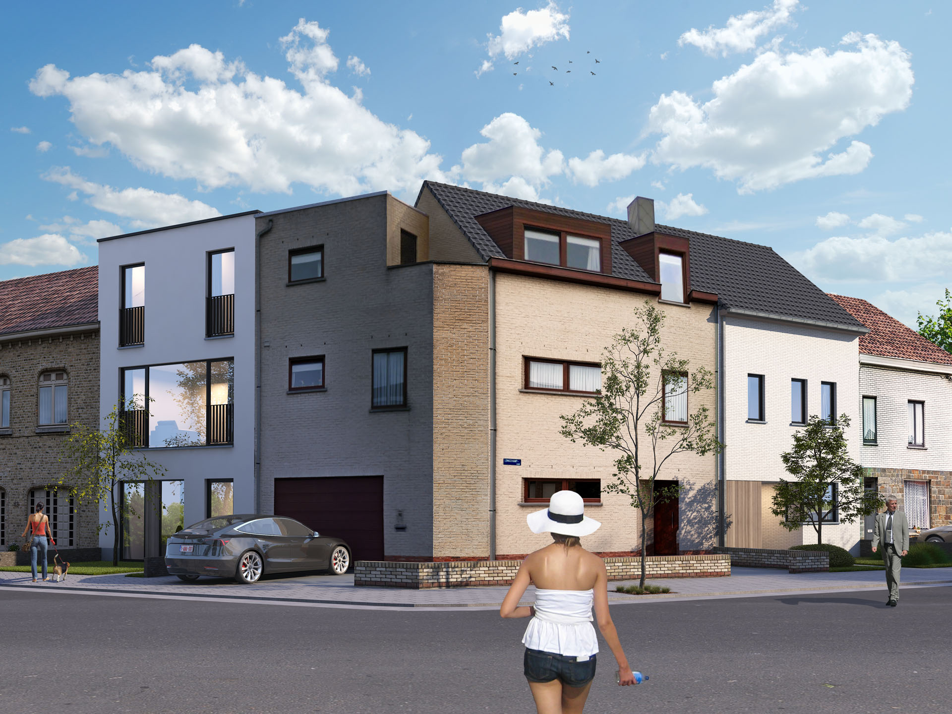 Energiezuinige rijwoning