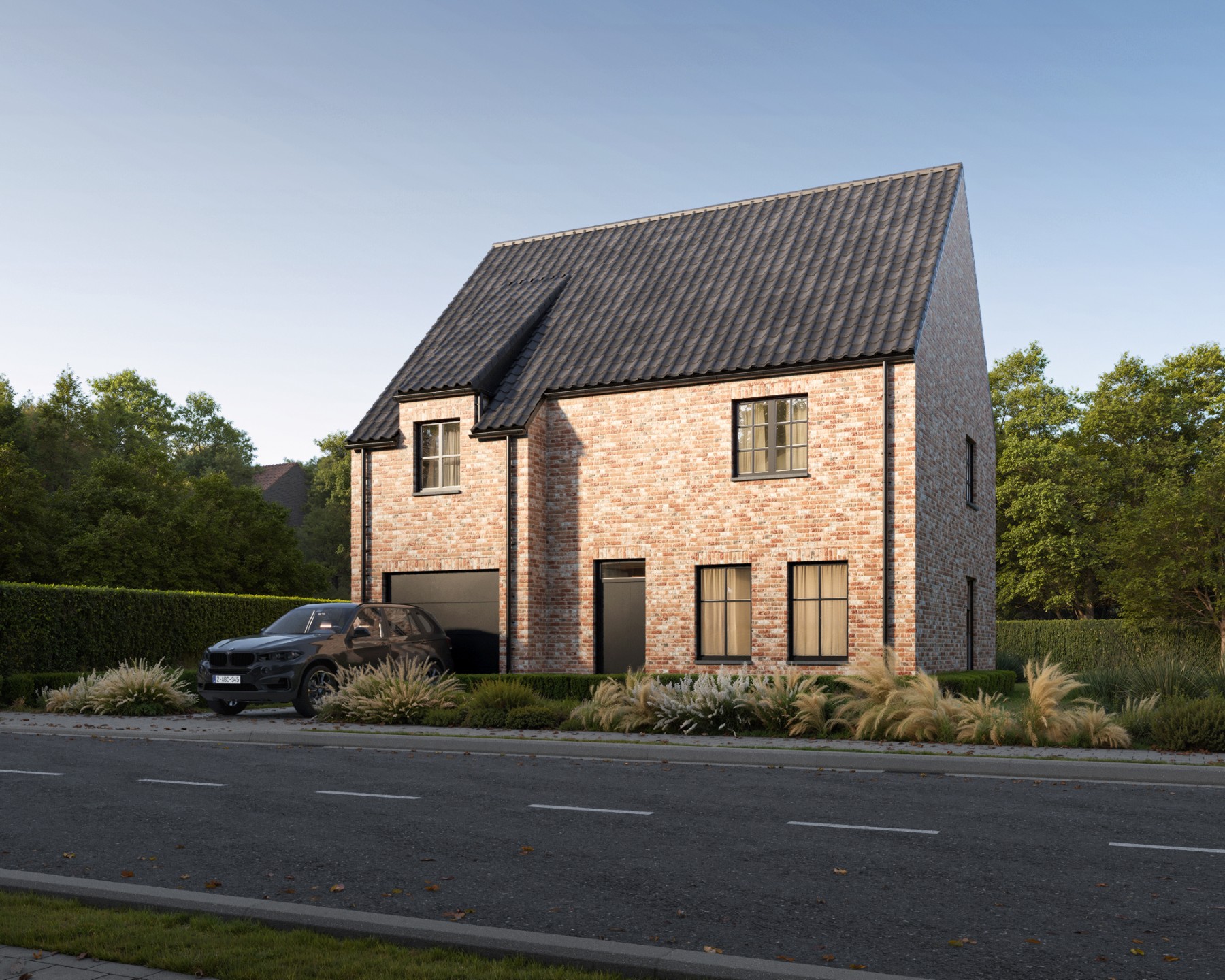 Nieuwbouwwoning - landelijke stijl